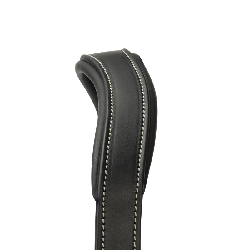 Shires Velociti Lusso Lorca Leather Headcollar - Black-6