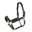 Shires Velociti Lusso Lorca Leather Headcollar - Black