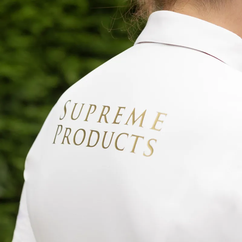 Supreme Products Champion Show Rider Long Sleeve Shirt - White-2