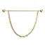 Supreme Products Class Act Collar Pin - Gold
