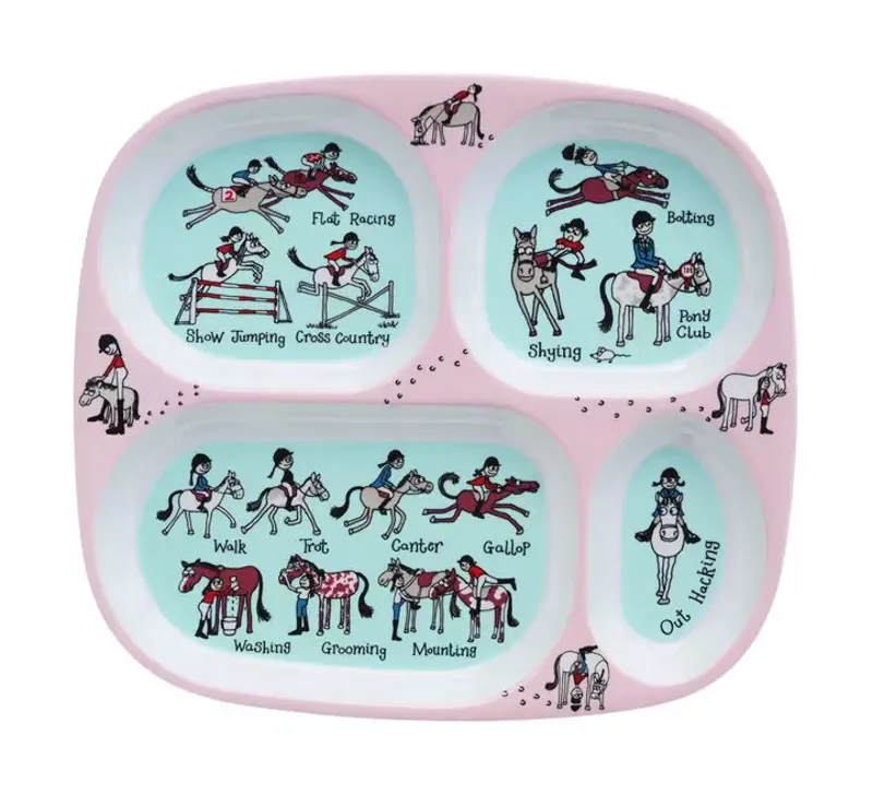 Tyrrell Katz Horse Divider Plate By Hy Equestrian