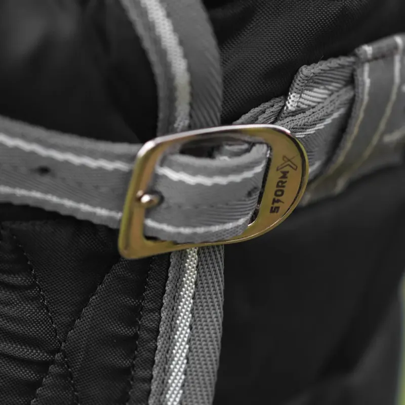 StormX Empra 200g Combi Stable Rug - Black-2