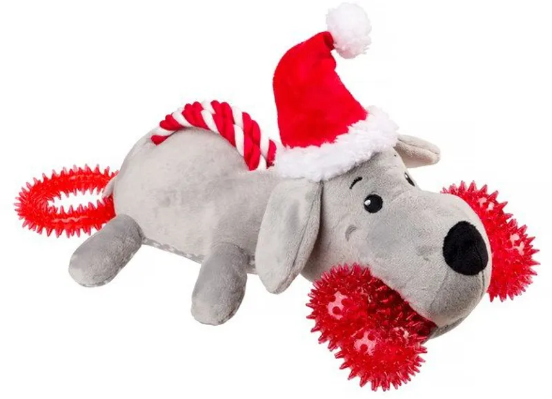 House Of Paws Multi Texture Toy - Santa Paws