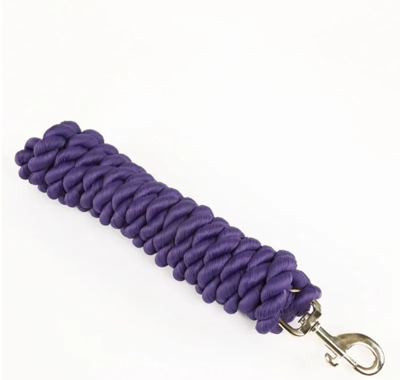 Shires Extra Long Lead Rope - Purple