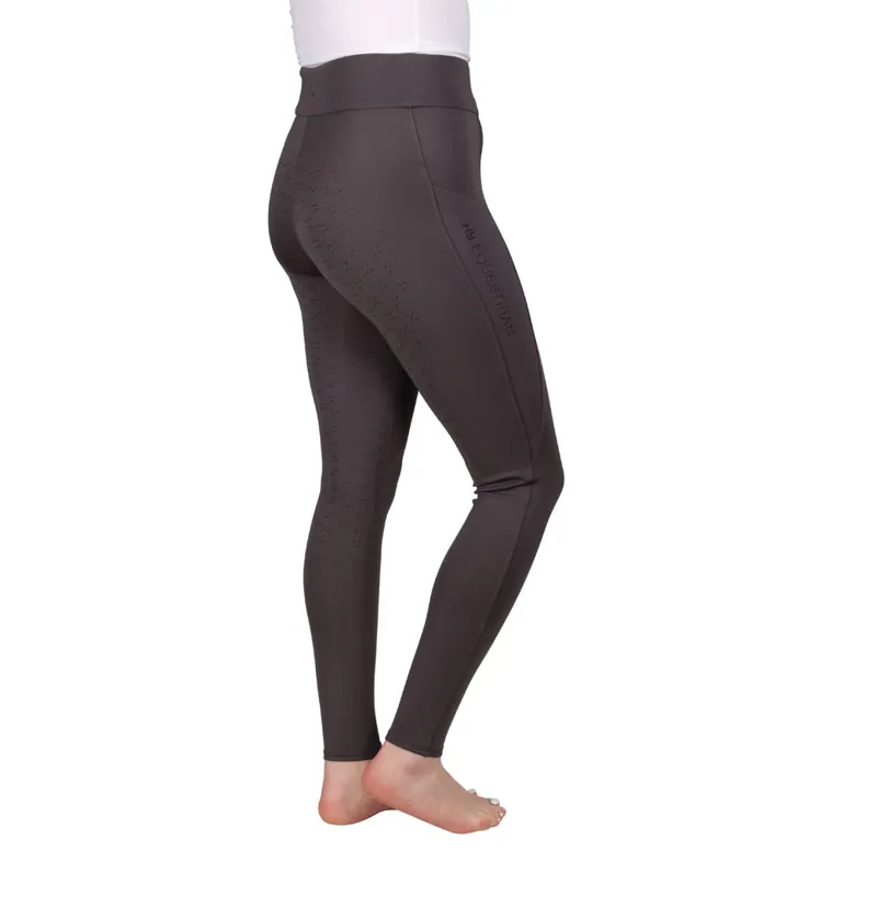 Hy Equestrian Melton Flex Riding Tights - Turbulance-1