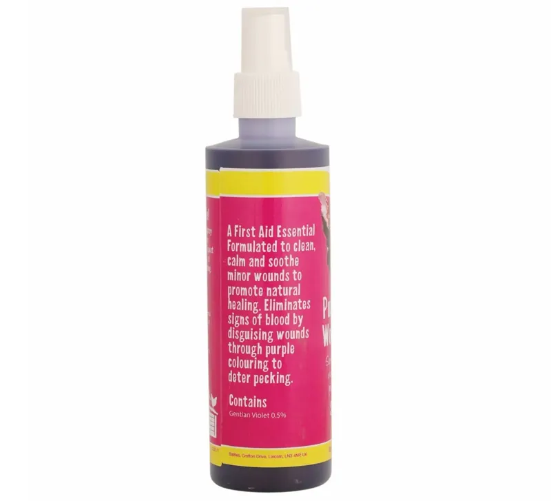 Battles Poultry Purple Guard Wound Spray - 250ml-1