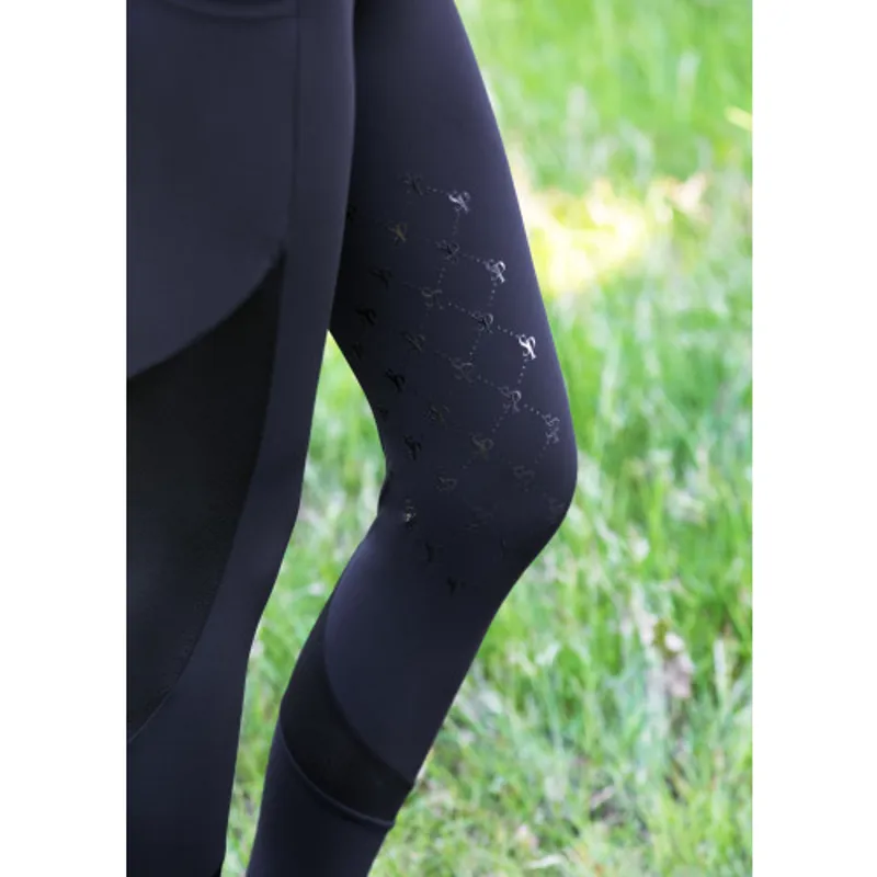 Supreme Products Show Rider Tights - Black/Gold-7