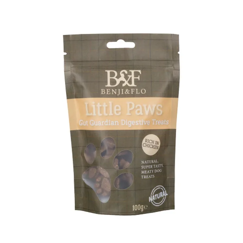 Benji and Flo Little Paws Gut Guardian Digestive Treats - Chicken