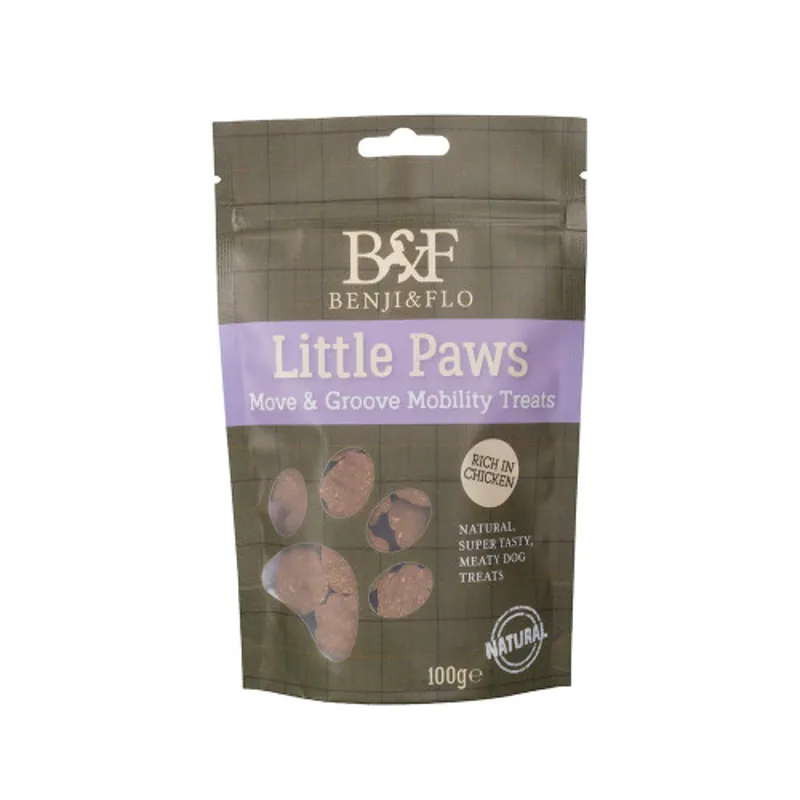Benji and Flo Little Paws Move and Groove Mobility Treats - Chicken