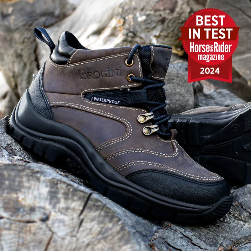 Brogini 449 Montiere Heavy Duty Yard Boots - Brown -1