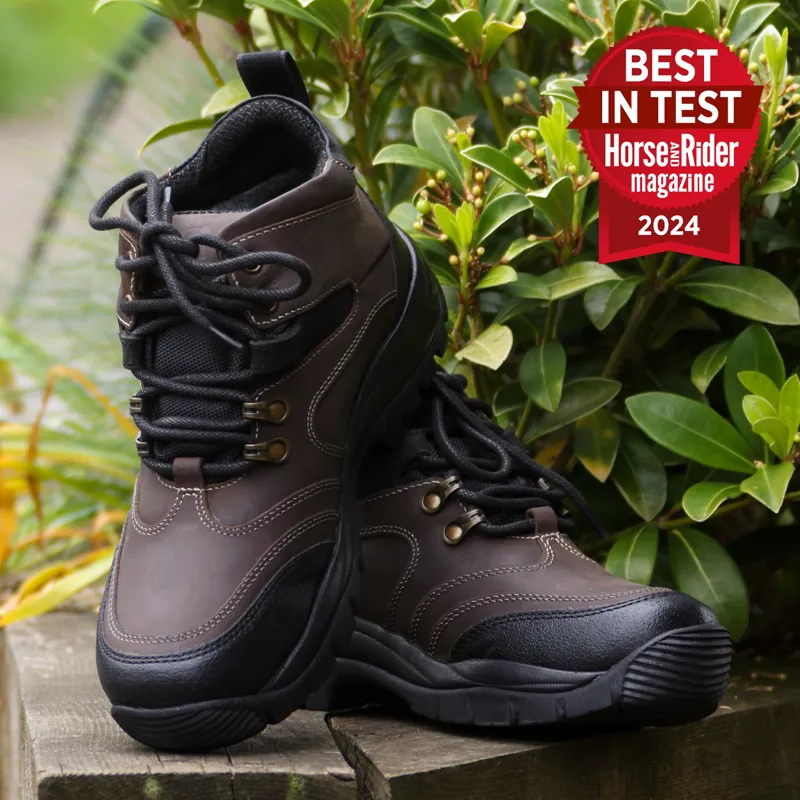 Brogini 449 Montiere Heavy Duty Yard Boots - Brown -2
