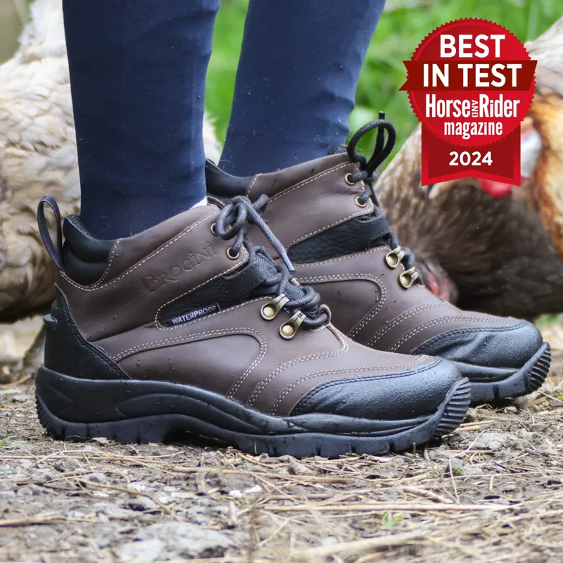 Brogini 449 Montiere Heavy Duty Yard Boots - Brown -5