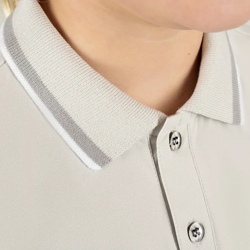 Coldstream Children's Darnick Polo Shirt - Frosted Steel-2