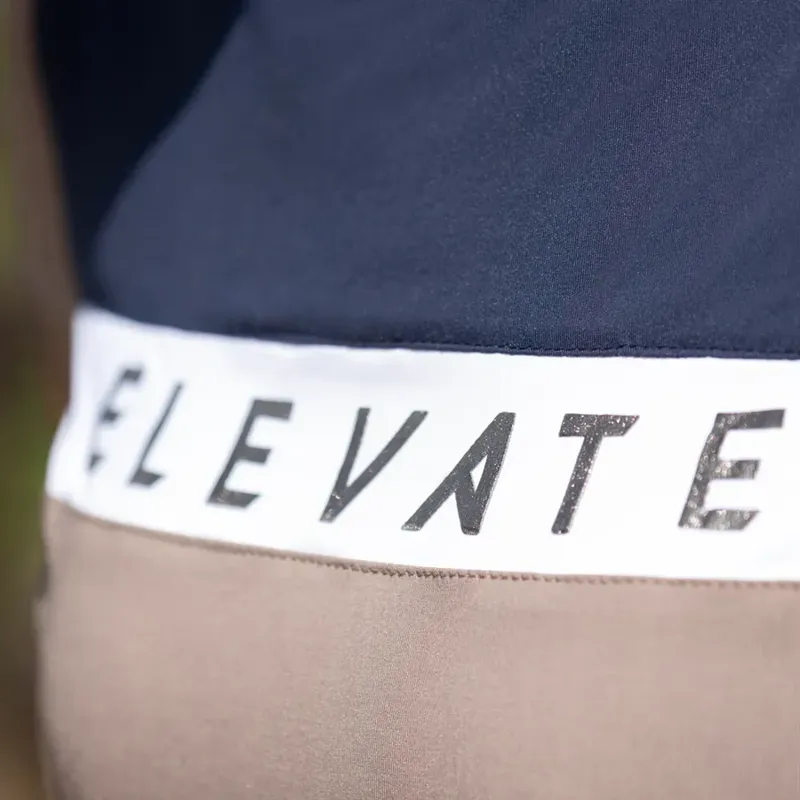 Hy Equestrian Elevate Allure Show Shirt - Navy/Fossil/White-3