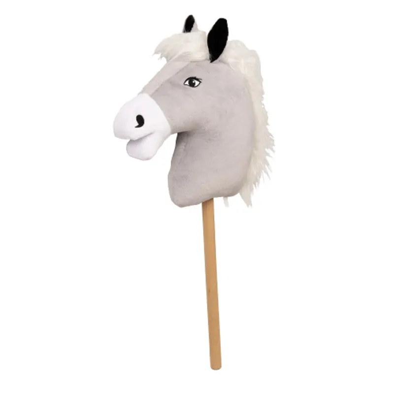 Hy Equestrian Play Time Ponies Hobby Horse - Grey