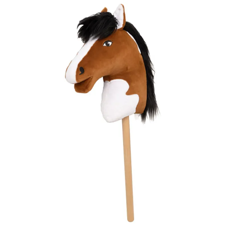 Hy Equestrian Play Time Ponies Hobby Horse - Skewbald