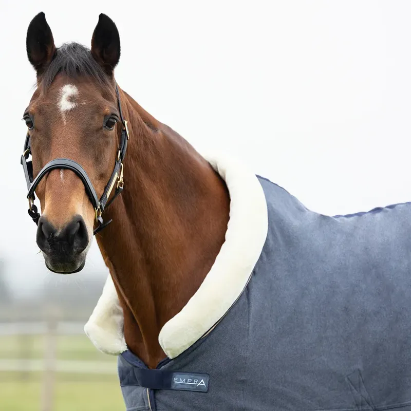 Hy StormX Empra Cushioned Fleece Rug - Opal Grey-1