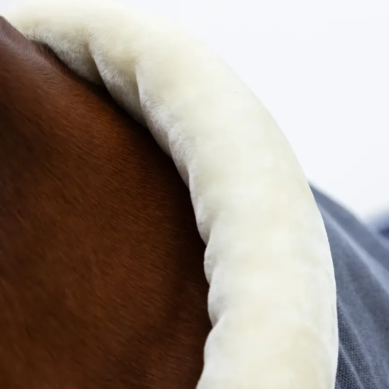 Hy StormX Empra Cushioned Fleece Rug - Opal Grey-2