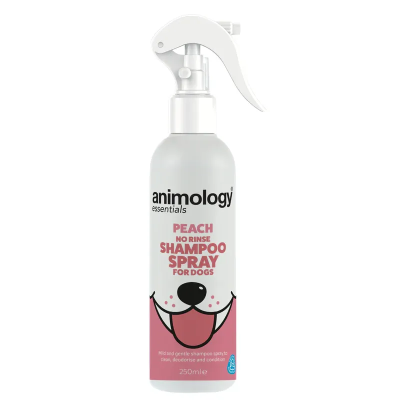 Animology Essentials Peach No Rinse Shampoo Spray - 250ml