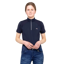 Premier Equine Girl's Mini Remisa Technical Short Sleeve Riding Top - Navy