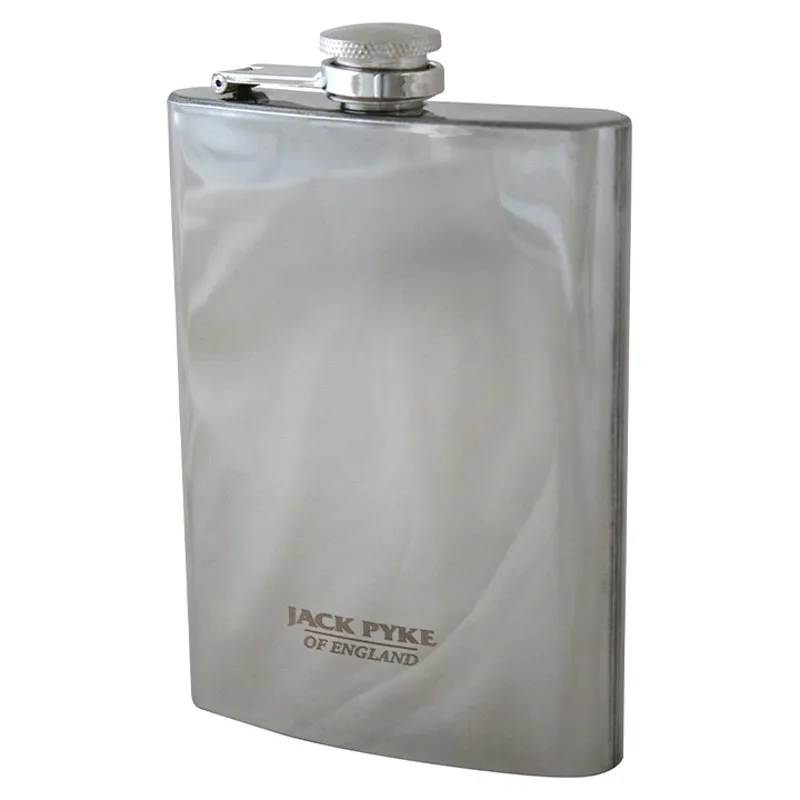 Jack Pyke Stainless Steel Hip Flask - 8oz