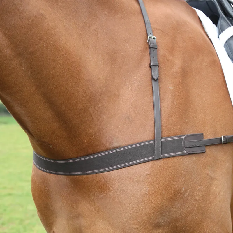 Shires Velociti GARA Elastic Breastgirth - Havana