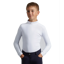 Premier Equine Junior Ombretta Technical Riding Top - White