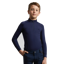 Premier Equine Junior Ombretta Technical Riding Top - Navy