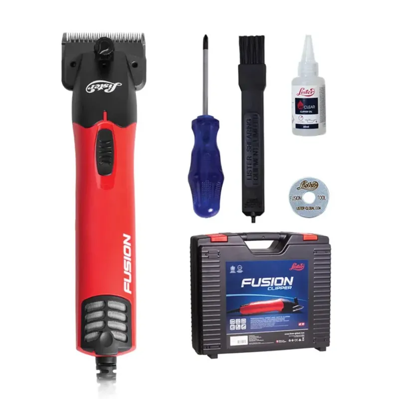 Lister Fusion Clipper - Red-4