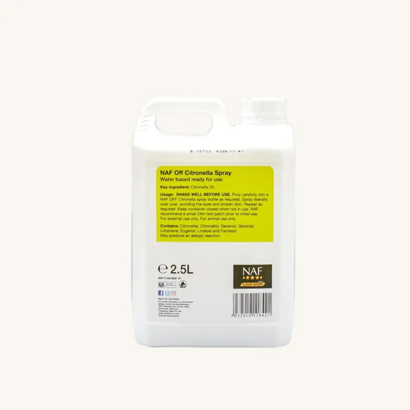 NAF OFF Citronella Spray Refill - 2.5 L-1