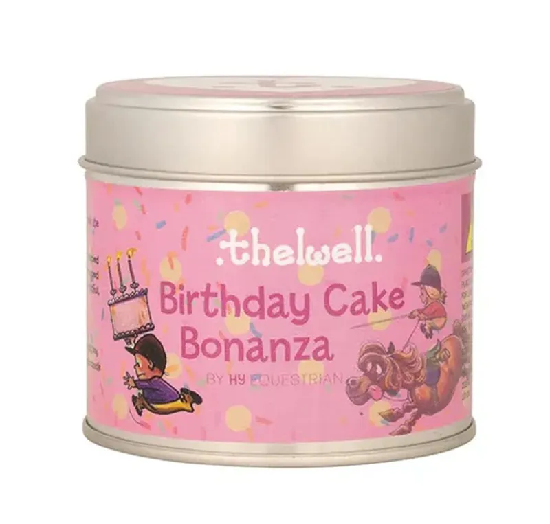 Hy Equestrian Thelwell Collection Candle - Birthday Cake Bonanza