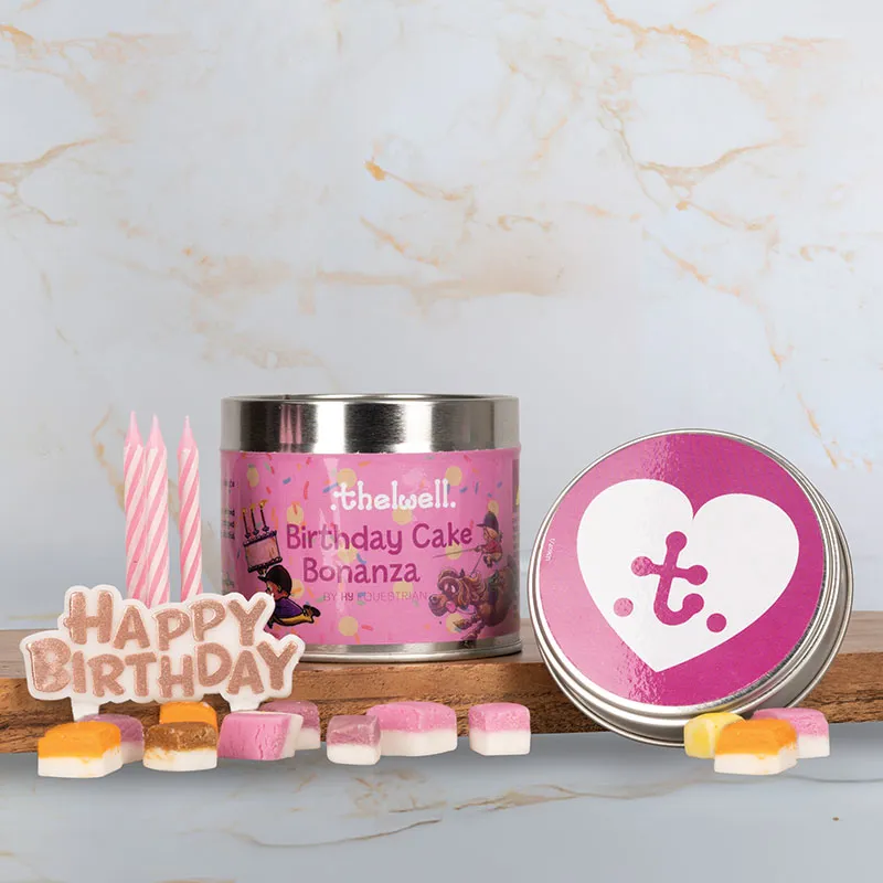 Hy Equestrian Thelwell Collection Candle - Birthday Cake Bonanza-1