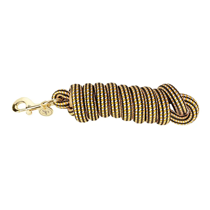 Supreme Products Royal Occasion Lead Rope - Black/White/Gold