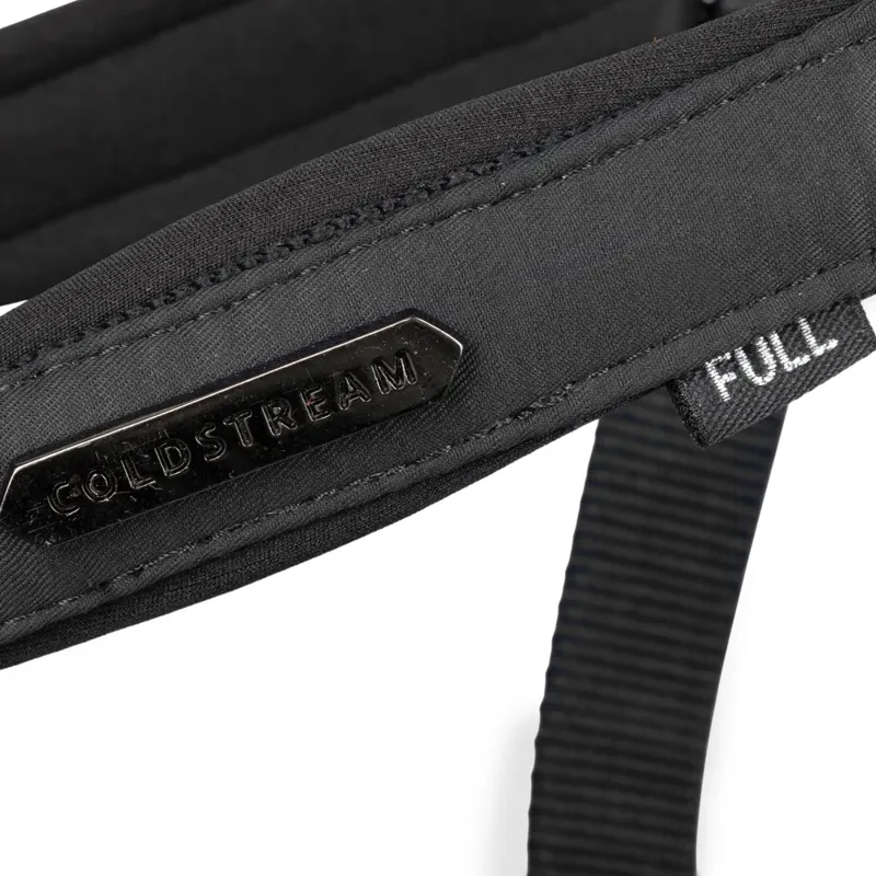 Coldstream Paxton Padded Head Collar and Lead Rope - Black-2