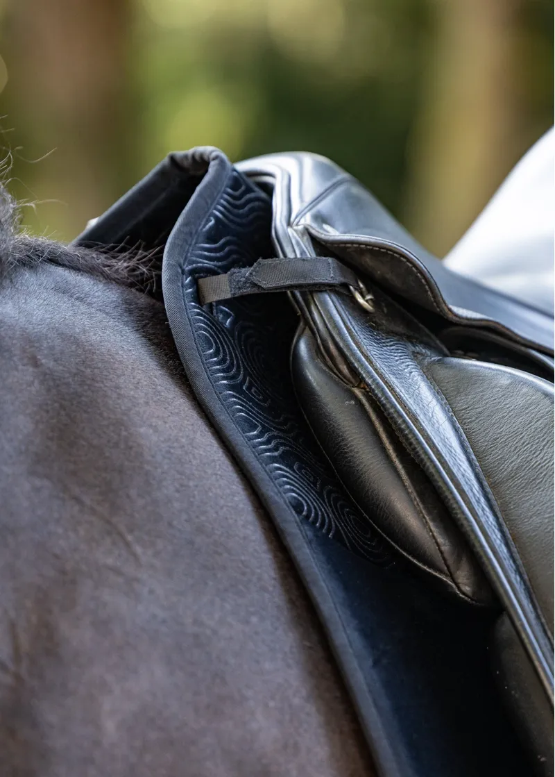 Woof Wear Elite Comfort Dressage Saddlepad - Black-3