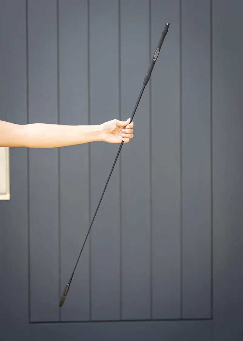 Woof Wear Contour Dressage Leather  - Black-1