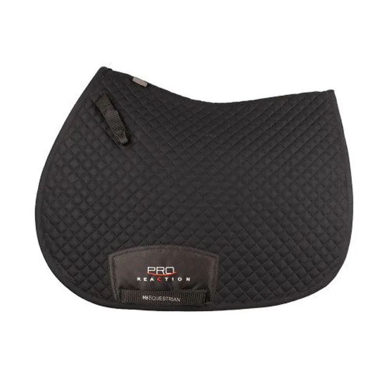 Hy Equestrian ProReaction Pima GP Saddle Pad - Black