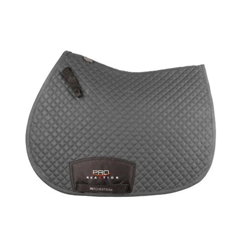 Hy Equestrian ProReaction Pima GP Saddle Pad - Grey 