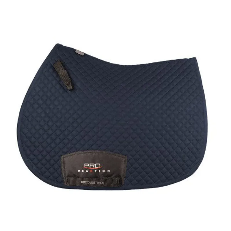 Hy Equestrian ProReaction Pima GP Saddle Pad - Navy