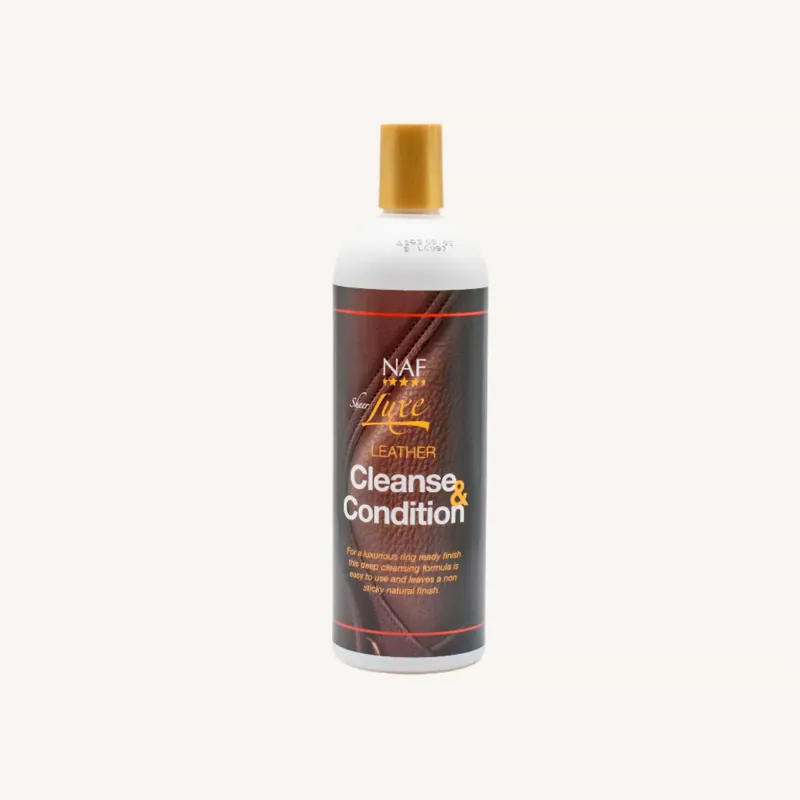 NAF Sheer Luxe Leather Cleanse and Condition - 500ml