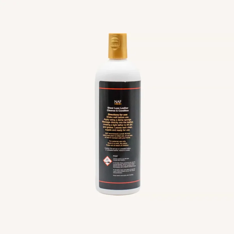 NAF Sheer Luxe Leather Cleanse and Condition - 500ml-1