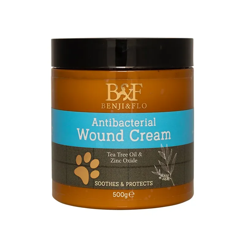 Benji and Flo Antibacterial Wound Cream - 500g