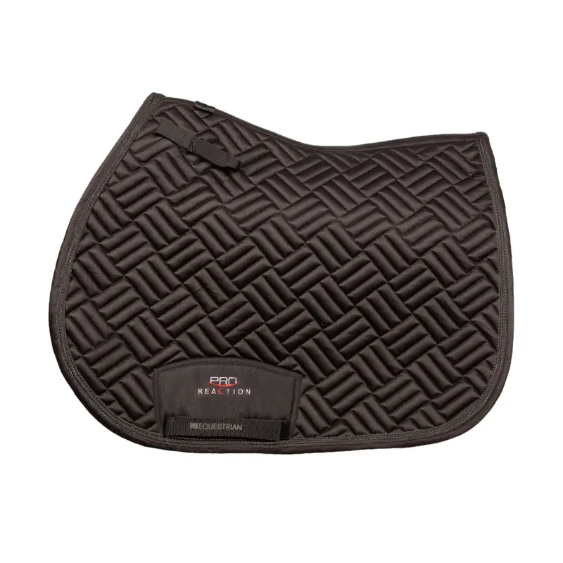 Hy Equestrian ProReaction Recherché GP/Jumping Saddle Pad - Black
