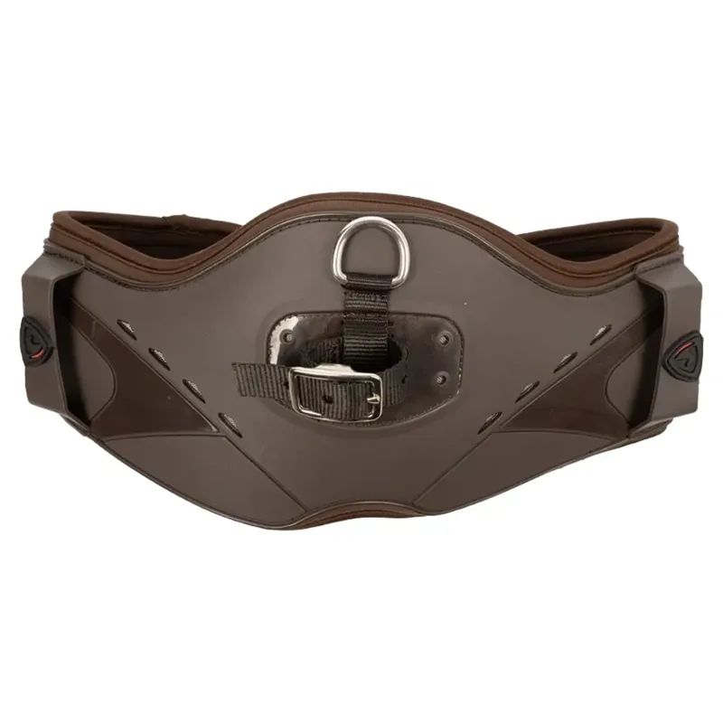 Hy Equestrian ProReaction Contoured TPU Vented Dressage Girth  - Brown-1
