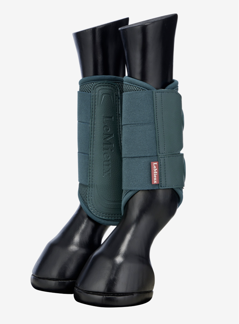 LeMieux Arika Mesh Brushing Boots - Jungle-2