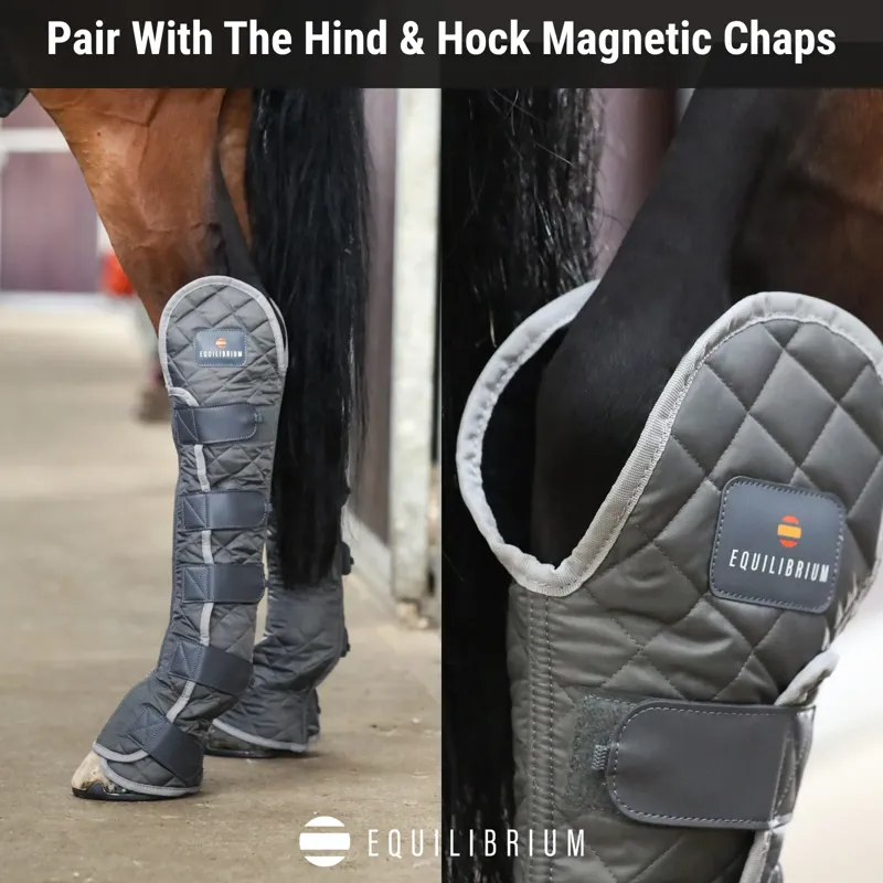 Equilibrium Fore and Knee Chaps - Grey-3