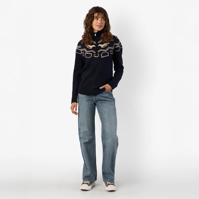 HV Polo Josie Pullover - Navy-2