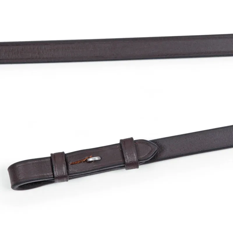 Shires Velociti GARA Plain Reins - Havana