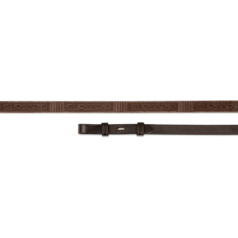 Shires Velociti RAPIDA Pro Suregrip Reins - Havana