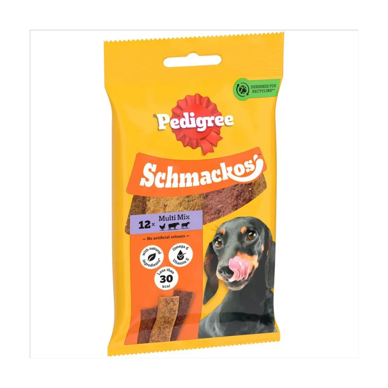 Pedigree Schmackos Multi Mix Dog Treats - 12 Sticks
